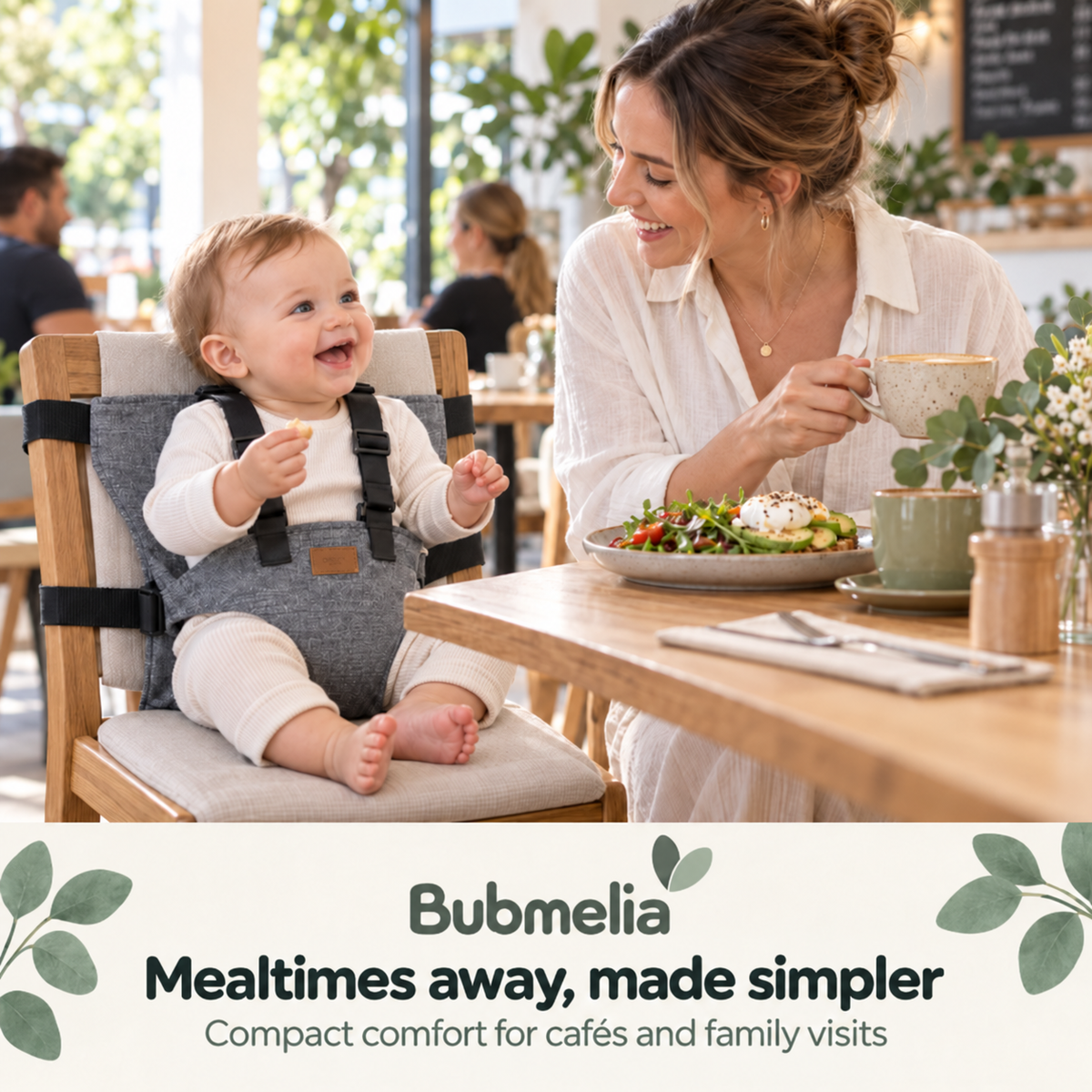 bubmelia™ Travel Chair Harness