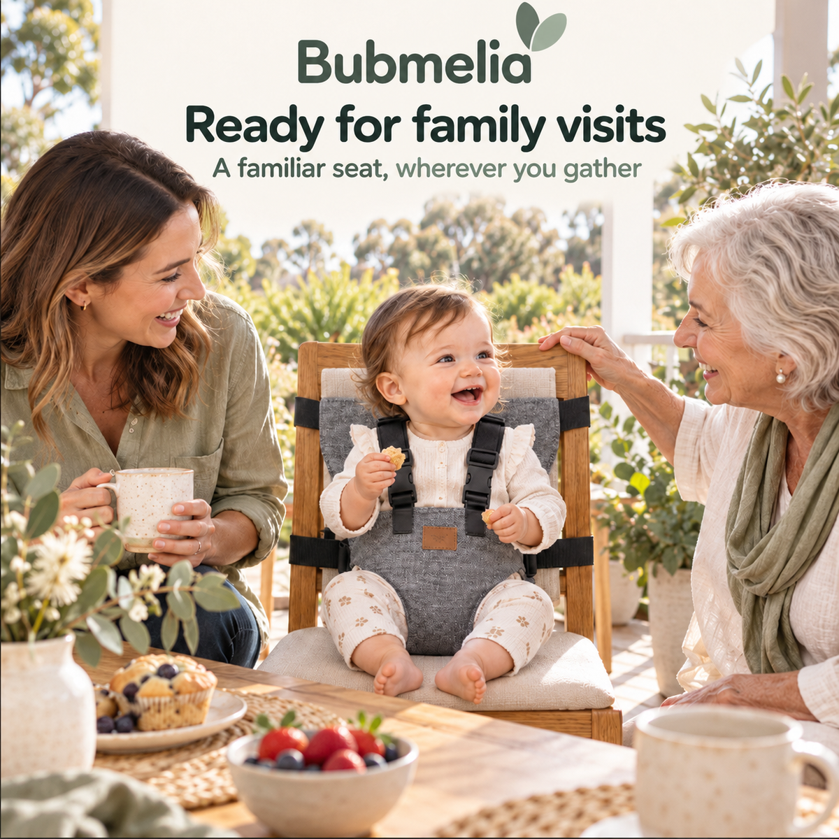bubmelia™ Travel Chair Harness