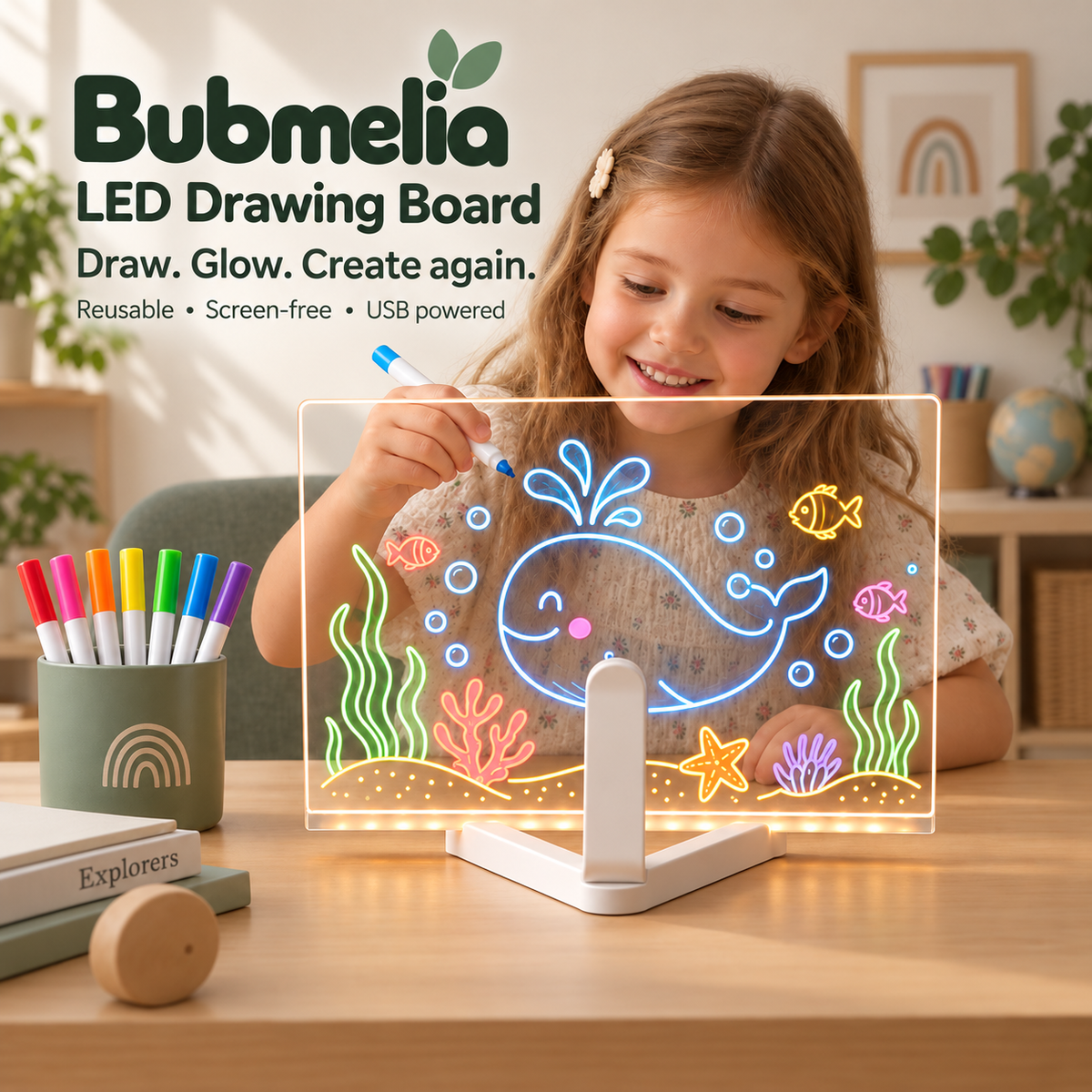 bubmelia™ LED Drawing Board