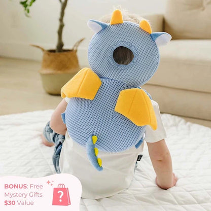 bubmelia™ Baby Head Protector Backpack