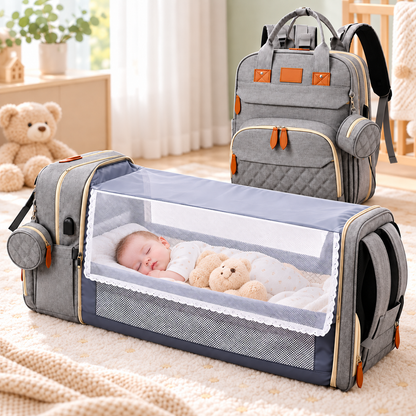 bubmelia™ 3-in-1 Diaper Bag Backpack